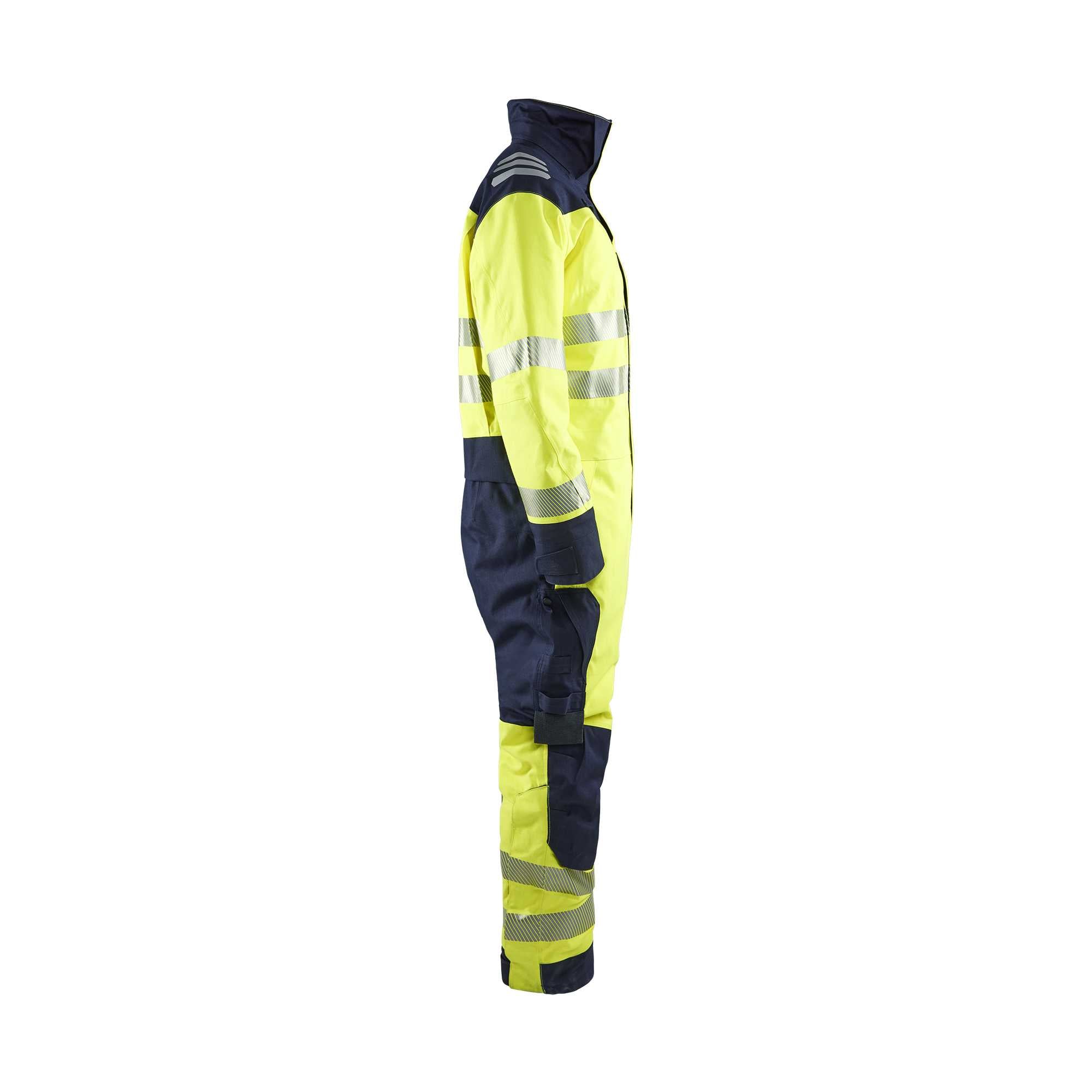 BLAKLADER 63171534 MULTINORM WINTER OVERALL Hi Vis Reflective Work Coverall Men - Ripstop Fabric